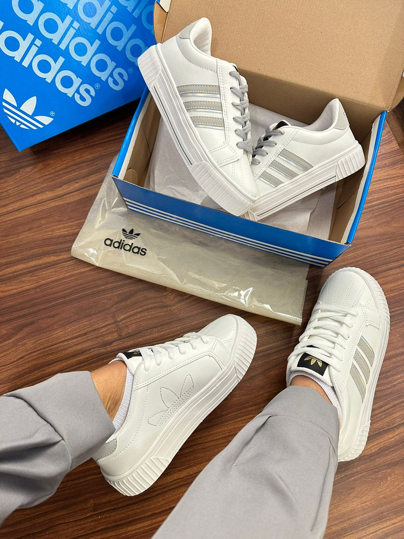 Tênis Adidas Slim Plataforma Premium [FRETE GRÁTIS]