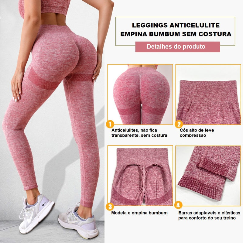 Legging Power Body - Empina Bumbum - Frete Grátis